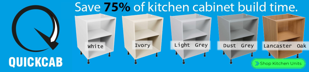 Quickcab kitchen units banner