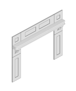 Newmarket mantel kit