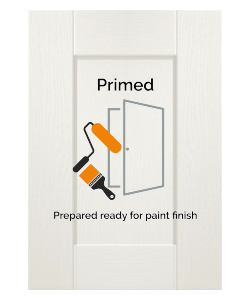 Cambridge Primed timber kitchen doors