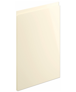 Lucente Gloss Cream J-Pull Kitchen Doors