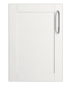 Stratto White slim frame Shaker Kitchen Doors