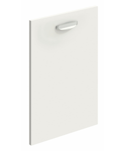 Vivo Matt White Slab Painted Kitchen Doors