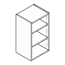 CLICBOX 400 Wall unit (720 high)