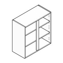 CLICBOX 700 Wall unit (720 high)