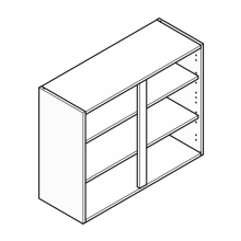 CLICBOX 900 Wall unit (720 high)