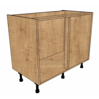 900mm Blank Corner Highline Base unit to fit Le-mans or Magic Corner systems