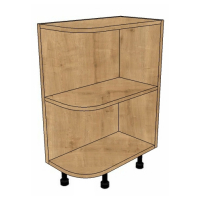 300mm Open end Curved Base unit