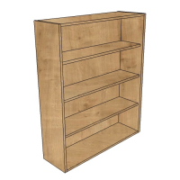 800mm Open shelf dresser unit (1210 high)