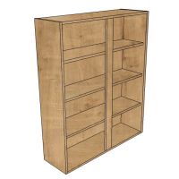800 Shelved dresser unit (1250 high)
