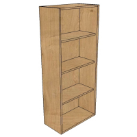 1250 High Extra Deep Shelved Wall Units