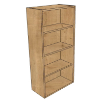 1210 High Open shelf dresser units
