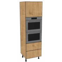600 Double Oven Housing 2 Pan Drawers (1970 high)