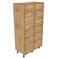 800mm Shelved larder unit (1825 high)