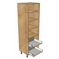 400mm Larder with inner drawers (1970 high)