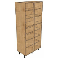 800mm Shelved Larder unit (2150 high)