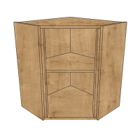 600*600mm Diagonal corner wall unit (720 high)