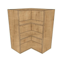 600*600mm L Shaped corner wall unit (720 high)