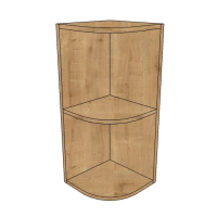 Open End Curved Wall Unit (720 high)