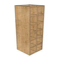 250mm Wine Rack Wall unit (720 high)