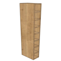 125mm Wine Rack Wall Unit (900 high)