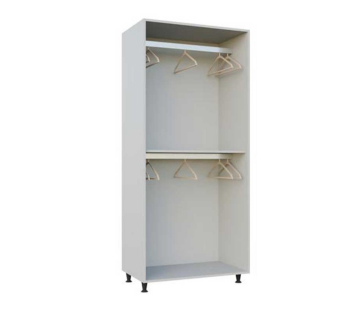 900mm Double Hanging Wardrobe