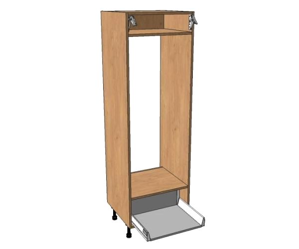 600mm Double Oven & Microwave Housing Unit (Low)