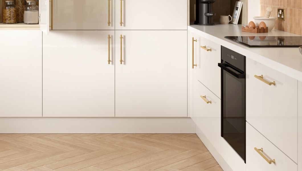 Zurfiz Super-Gloss Cashmere Kitchen detail