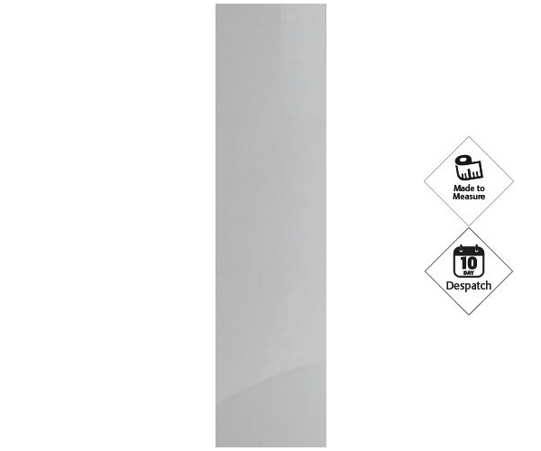 Zurfiz Super-Gloss Light Grey Doors