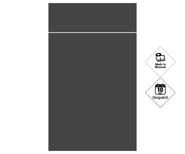 Zurfiz Super-Matt Graphite Doors