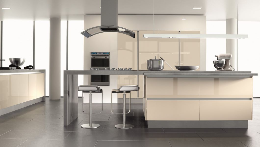 Zurfiz Ultra-Gloss Cream/Ivory Kitchen