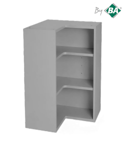 650mm L-shaped corner wall unit