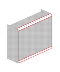 Regent square end cornice/pelmet