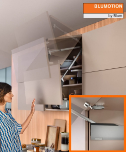 AVENTOS HF Bi-fold lift set, Light Grey