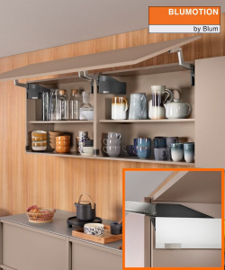 AVENTOS HS up & over lift set, Silk White