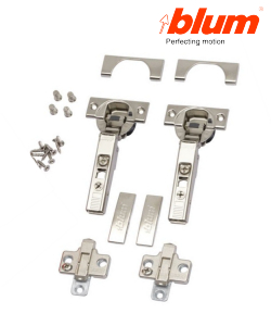 110&deg; CLIP top Blumotion Overlay Hinge (Packed Set-Pair)