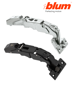 155&deg; Clip top Nil Protrusion Standard hinge & plate set (Overlay)