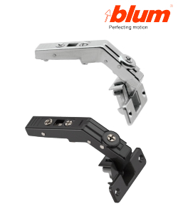 60&deg; Bi-fold Corner hinge & plate set