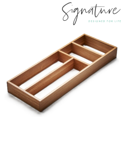 Signature SWITCH Double Cutlery Insert - Oak