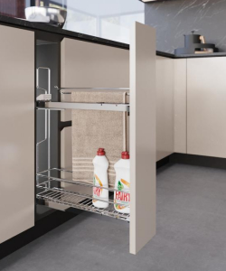 DYNAMIC Pull Out with Towel rail for 150mm Base unit