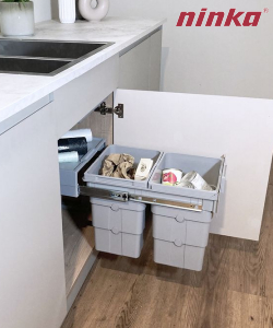 easyWASTE 32L Base Mounted Waste Bin