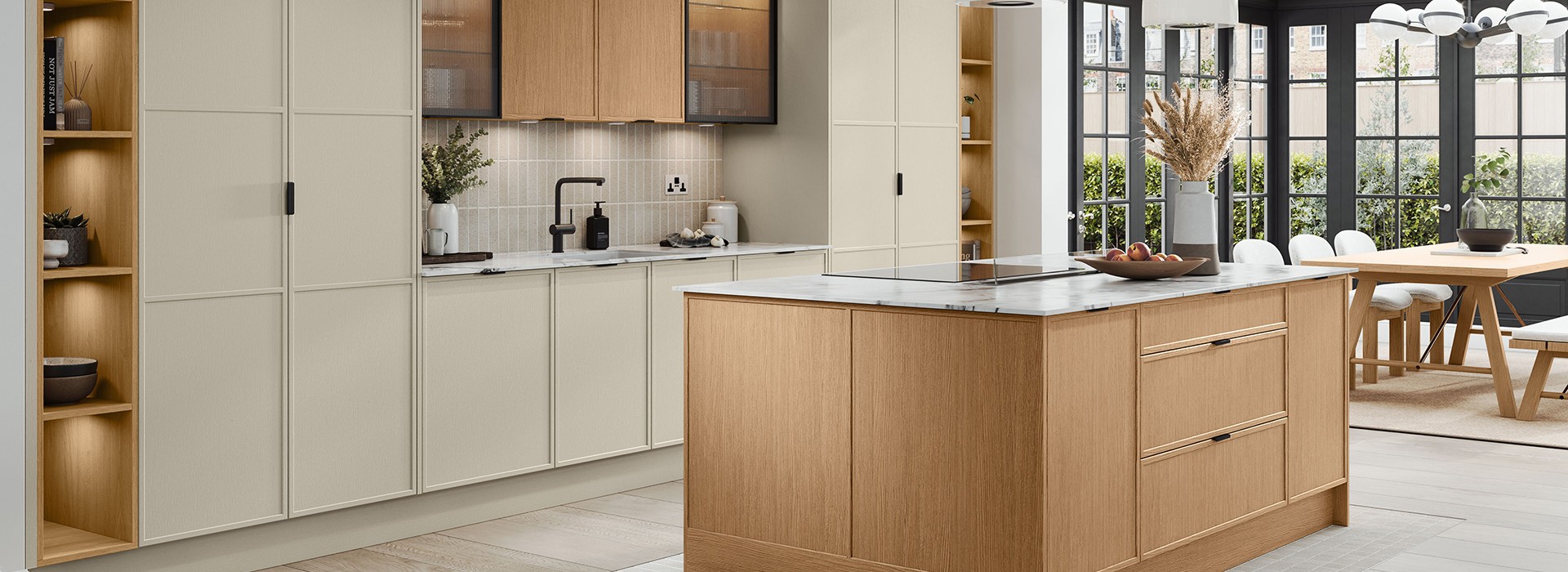 Regent Micro Shaker kitchen doors